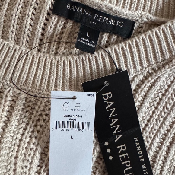 Banana Republic Knit Vests Cotton New - Picture 5 of 5